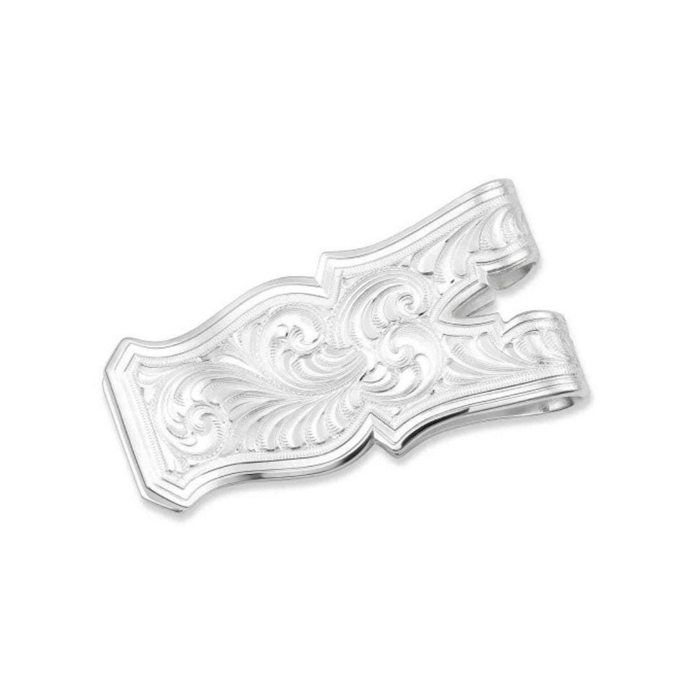 Montana Silversmith Open Range Longhorn Money Clip -‎ Retail $90 - NEW! - Picture 3 of 8